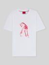 HUGO Regular Fit T-Shirt aus reiner Baumwolle Weiss