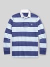 Polo Ralph Lauren Koszulka rugby o kroju regular fit z czystej bawełny Niebieski