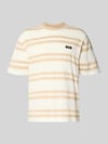 GUESS T-Shirt mit Label-Detail Ecru