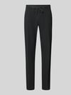 DIGEL Slim Fit Hose mit Tunnelzug Black