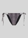 PIECES Bikinihose aus elastischem Material Modell 'BAOMI' Dunkelbraun