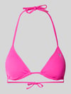 GUESS Bikini-Oberteil mit Strasssteinbesatz Modell 'Violet' Pink