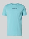 s.Oliver RED LABEL Regular Fit T-Shirt aus reiner Baumwolle Tuerkis