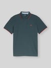 Tom Tailor Koszulka polo z czystej bawełny o kroju regular fit Morski