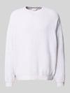 American Vintage Sweatshirt mit Rundhalsausschnitt Modell 'ATUBAY' Hellgrau Melange