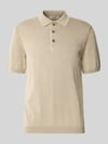 ONLY & SONS Regular Fit Poloshirt aus reiner Baumwolle Modell 'GARSON' Beige