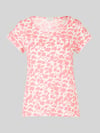 Tom Tailor Relaxed Fit T-Shirt aus reiner Baumwolle Pink
