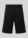 Christian Berg Men Sweatshorts met steekzakken Zwart