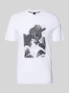 BOSS T-shirt o kroju regular fit z czystej bawełny model 'C-THOMPSON 239' Biały