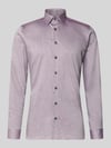 OLYMP No. Six Super Slim Fit Businesshemd aus Baumwoll-Mix Rot