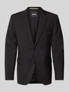 BOSS 2-knoops colbert met reverskraag, model 'Jeckson' Zwart