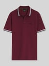 BOSS Green koszulka polo o kroju regular fit z czystej bawełny model 'PADDY' Bordowy