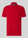 Tommy Hilfiger Regular Fit Poloshirt aus Baumwoll-Mix Rot
