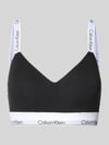 Calvin Klein Underwear Bralette mit Label-Bund Black