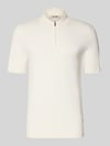ONLY & SONS Regular Fit Poloshirt aus Viskose-Mix Modell 'WYLER' Weiss