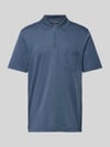 RAGMAN Regular Fit Poloshirt mit Brusttasche Rauchblau