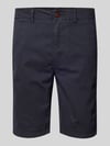Superdry Regular fit korte chino met steekzakken opzij Donkerblauw