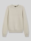 BOSS Orange Regular Fit Pullover aus Woll-Mix Modell 'Kepler' Beige