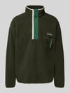 Columbia Sweatshirt mit Stehkragen Oliv