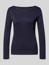 Christian Berg Woman Longsleeve mit Rundhalsausschnitt Dunkelblau