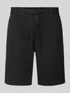 BOSS Orange Tapered Chinoshorts aus Baumwoll-Mix Black