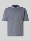 Christian Berg Men Regular Fit Poloshirt mit Brusttasche Jeansblau