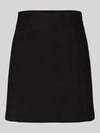 VERO MODA Ausgestellter Mini-Rock mit Teilungsnähten Modell 'DONNAHAZEL' Black