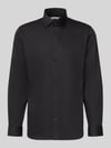 Selected Slim Fit Businesshemd aus Baumwoll-Mix Modell 'FILIP' Black