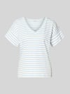 s.Oliver RED LABEL Relaxed Fit T-Shirt aus reiner Baumwolle Hellblau