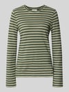 Marc O'Polo Regular fit shirt met lange mouwen van puur katoen Flessengroen