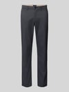 MCNEAL Slim Fit Stoffhose mit französischen Eingrifftaschen Marine