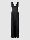 Mascara Jumpsuit met V-hals Zwart