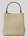 Lauren Ralph Lauren Henkeltasche aus reinem Leder Beige