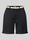 s.Oliver RED LABEL Regular Fit Bermudas aus Baumwoll-Mix Black