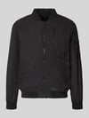 khujo Blouson met labelpatches model 'IBE' Zwart