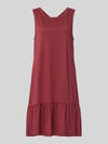 s.Oliver RED LABEL Relaxed Fit Freizeitkleid aus Baumwoll-Modal-Mix Bordeaux