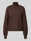 MSCH Copenhagen Strickpullover aus Viskose-Mix Modell 'Mercy East' Dunkelbraun