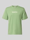 Selected Regular Fit T-Shirt aus reiner Baumwolle Modell 'HASPEN' Hellgruen