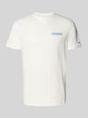 Tommy Jeans Regular Fit T-Shirt aus reiner Baumwolle Offwhite