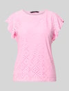 VERO MODA regular fit T-shirt met ronde hals model 'TASSA' Roze
