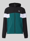 Sergio Tacchini Regular Fit Jacke mit Logo-Stitching Modell 'Caspio' Black