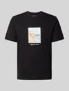 JACK & JONES T-Shirt mit Rundhalsausschnitt Modell 'JORNORREBRO' Black