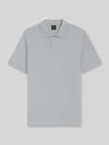 BOSS Orange Regular fit poloshirt van katoenmix model 'Passenger' IJsblauw