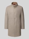 CINQUE Lange jas van wolmix model 'CHOICE' Beige