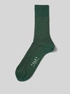FALKE Socken aus reiner Baumwolle Modell 'Shadow' Dunkelgruen