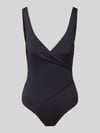 MAGIC Bodyfashion Badeanzug in Wickel-Optik Black