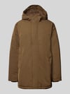 Les Deux Parka mit Stehkragen Modell 'Darius' Dunkelbraun