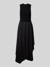 Gestuz Maxikleid mit Turtleneck Modell 'sama' Black