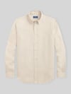 Polo Ralph Lauren Relaxed Fit Freizeithemd aus reinem Leinen Hellgrau