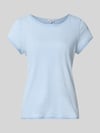 s.Oliver RED LABEL Regular fit t-shirt van puur katoen Lichtblauw gemêleerd